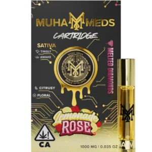 Muha Med Lemonade Rose product packaging and details