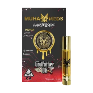 Muha Med God Father OG product packaging and product details