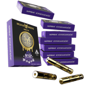 Muha Med Purple Punch product packaging and details