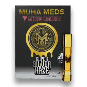 Muha Med Super Silver Haze cannabis cartridge product