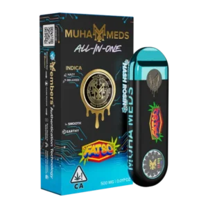 Muha Meds Fatso 500MG Indica Hash Rosin All-In-One disposable