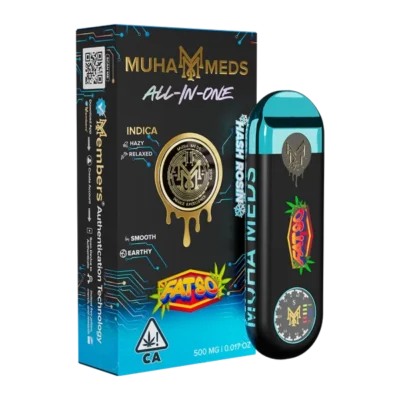 Muha Meds Fatso 500MG Indica Hash Rosin All-In-One disposable