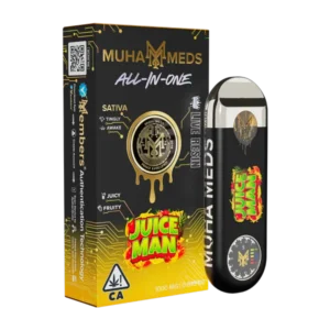 Muha Meds Juice Man 1G Live Resin All-In-One disposable