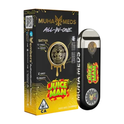 Muha Meds Juice Man 1G Live Resin All-In-One disposable
